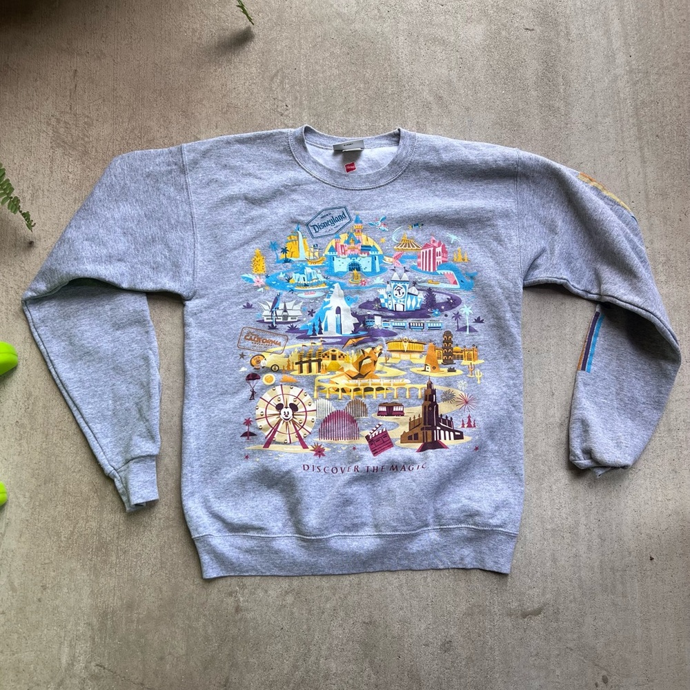 Gray Graphic women’s Disney sweatshirt